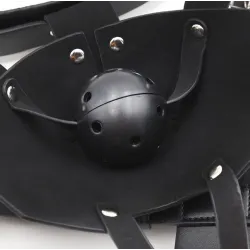 Generique Muselière Sm Harness Head Noire